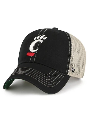 47 Cincinnati Bearcats Trawler Clean Up Adjustable Hat - Black