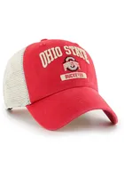 47 Ohio State Buckeyes Morgantown Clean Up Adjustable Hat - Red