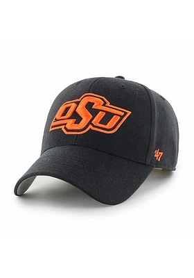 47 Oklahoma State Cowboys MVP Adjustable Hat - Black