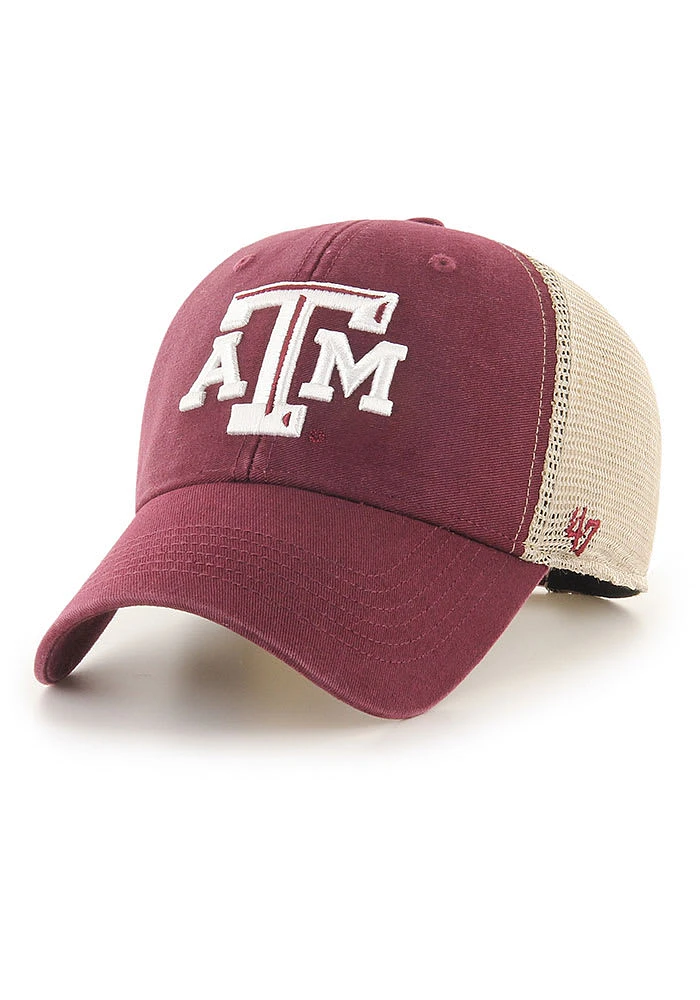 47 Texas A&M Aggies Flagship Wash MVP Adjustable Hat - Maroon