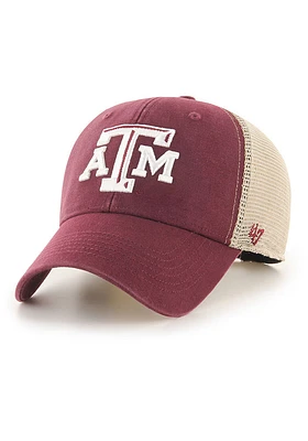 47 Texas A&M Aggies Flagship Wash MVP Adjustable Hat - Maroon