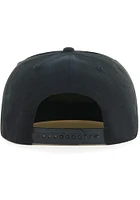 47 Chicago White Sox Black Black on Black Captain Mens Snapback Hat