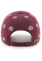 47 Texas A&M Aggies Maroon Confetti Clean Up Womens Adjustable Hat