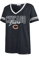 47 Chicago Bears Womens Blue Piper Short Sleeve T-Shirt