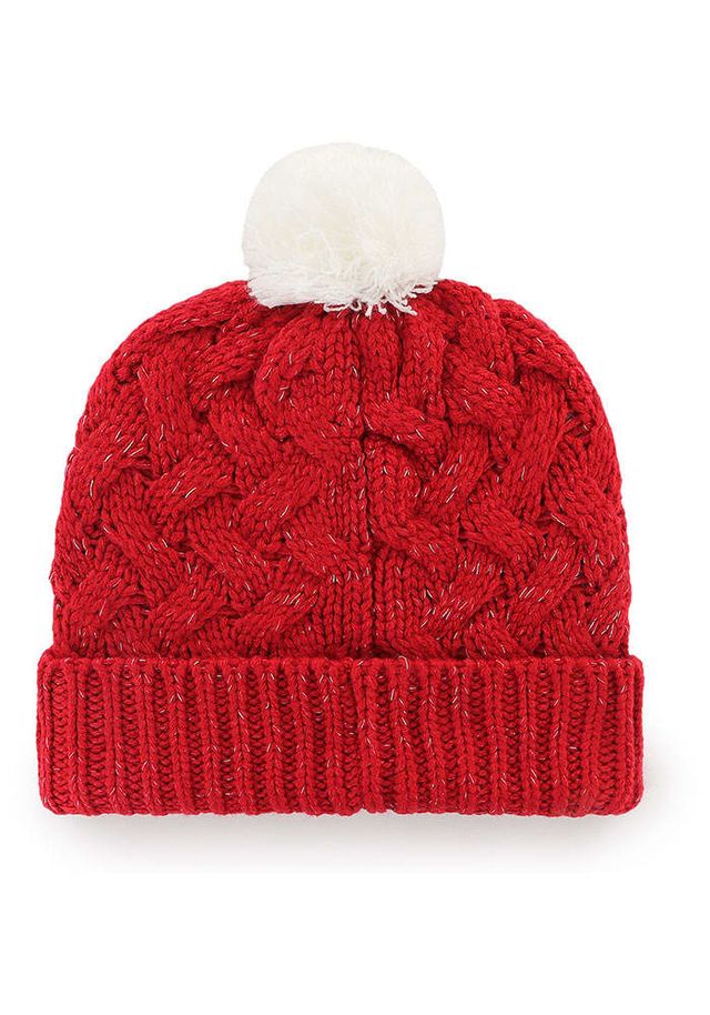 47 Ohio State Buckeyes Red Fiona Cuff Womens Knit Hat