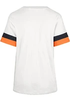 47 Chicago Bears Womens White Frankie Short Sleeve T-Shirt