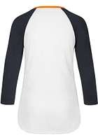 47 Chicago Bears Womens White Overturn Frankie LS Tee