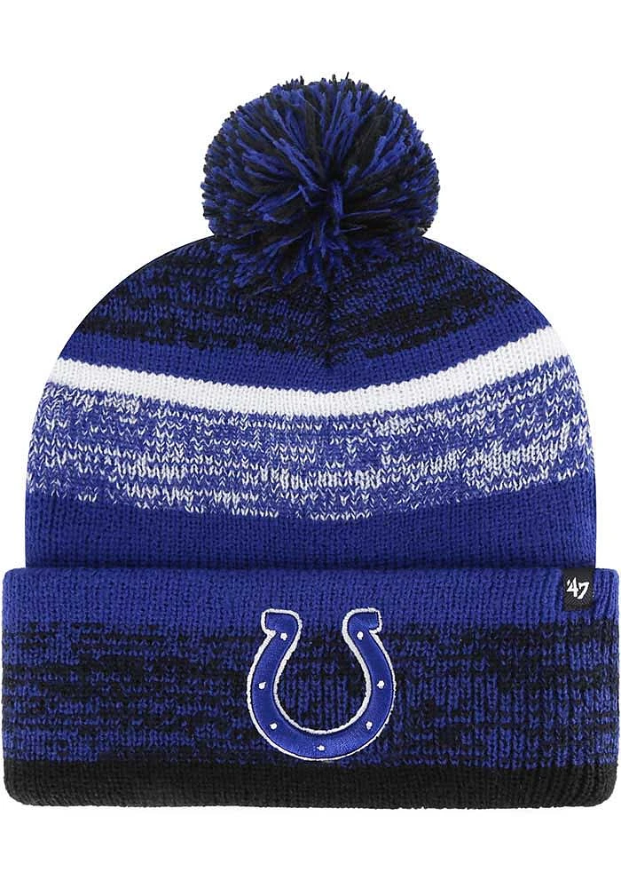 47 Indianapolis Colts Blue Northward Cuff Mens Knit Hat