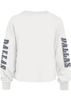 47 Dallas Cowboys Womens White Parkway LS Tee