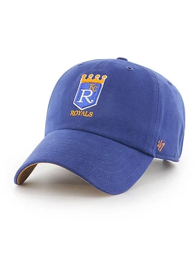 47 Kansas City Royals Cooperstown Artifact Clean Up Adjustable Hat - Blue