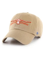47 Texas Longhorns Retro Script Clean Up Adjustable Hat