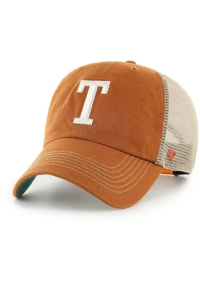 47 Texas Longhorns Retro Trawler Clean Up Adjustable Hat - Burnt Orange