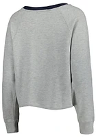 47 Dallas Cowboys Womens Grey Kennedy Crew Sweatshirt