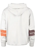 47 Cleveland Browns Womens Ivory Harper Hooded Sweatshirt