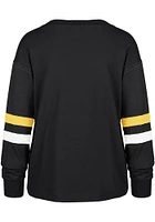 47 Pittsburgh Steelers Womens Black Arborway LS Tee