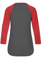 47 Kansas City Chiefs Womens Grey Frankie LS Tee