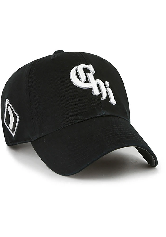 47 Chicago White Sox MLB City Connect Clean Up Adjustable Hat - Black
