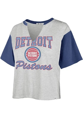 47 Detroit Pistons Womens White Dolly Short Sleeve T-Shirt