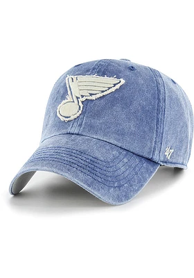 47 St Louis Blues Esker Clean Up Adjustable Hat - Blue
