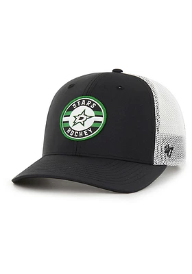 47 Dallas Stars Mens Black Wheeler Trophy Flex Hat