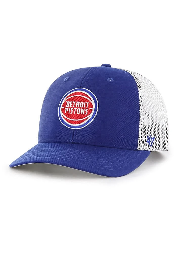 47 Detroit Pistons Trucker Adjustable Hat - Blue