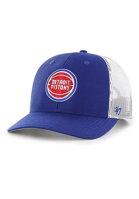 47 Detroit Pistons Trucker Adjustable Hat - Blue