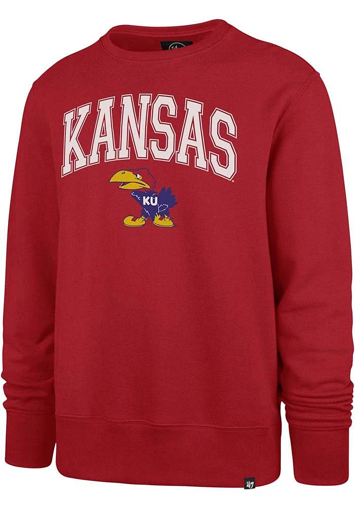 47 Kansas Jayhawks Mens Talk Up Long Sleeve Fashion Sweatshirt