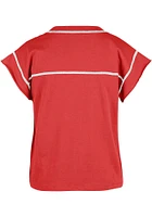 47 Philadelphia 76ers Womens Red Sound Up Short Sleeve T-Shirt