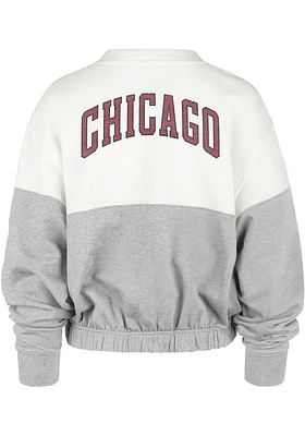 47 Chicago Bulls Womens White Take Two Crew Sweatshirt