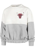 47 Chicago Bulls Womens White Take Two Crew Sweatshirt