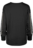 47 Indiana Pacers Womens Black Statement LS Tee