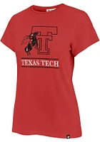 47 Texas Tech Red Raiders Womens Fineline Short Sleeve T-Shirt