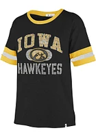 47 Iowa Hawkeyes Womens Black Game Play Short Sleeve T-Shirt