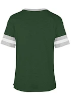 47 Michigan State Spartans Womens Green Game Play Short Sleeve T-Shirt