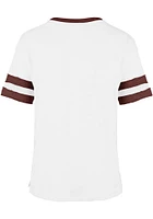 47 Arkansas Razorbacks Womens Ivory Game Play Short Sleeve T-Shirt