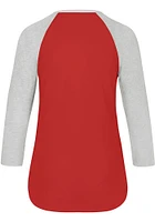 47 Texas Tech Red Raiders Womens University Fade LS Tee