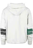 47 Michigan State Spartans Womens Ivory Harper Hooded Sweatshirt