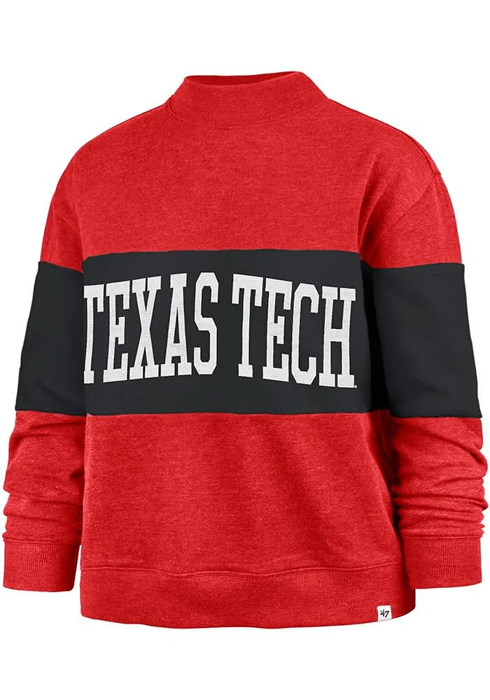 47 Texas Tech Red Raiders Womens Kinsey Crew Sweatshirt