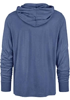47 Kansas Jayhawks Mens Blue Time Piece Arch Franklin Fashion Hood