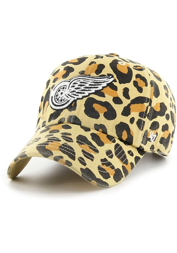 47 Detroit Red Wings Gold Bagheera Clean Up Womens Adjustable Hat