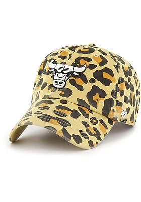 47 Chicago Bulls Gold Bagheera Clean Up Womens Adjustable Hat