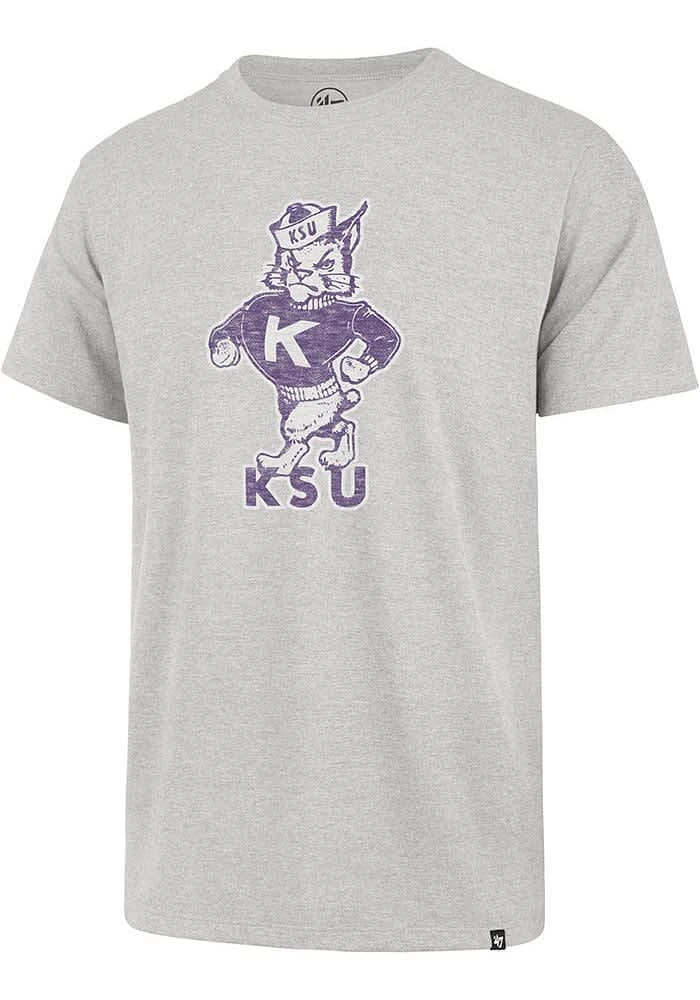 47 K-State Wildcats Grey Premier Franklin Short Sleeve Fashion T Shirt