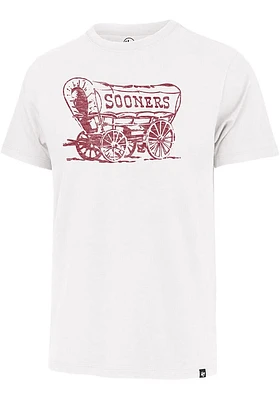 47 Oklahoma Sooners White Premier Franklin Short Sleeve Fashion T Shirt