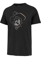 47 Oklahoma State Cowboys Black Premier Franklin Graphic Short Sleeve Fashion T Shirt