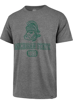 47 Michigan State Spartans Grey Hagen Franklin Short Sleeve Fashion T Shirt