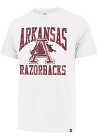 47 Arkansas Razorbacks White Big Ups Franklin Short Sleeve Fashion T Shirt