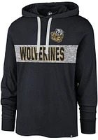 47 Michigan Wolverines Mens Blue Field Franklin Fashion Hood