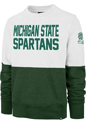 47 Michigan State Spartans Mens Rush House Gibson Long Sleeve Fashion Sweatshirt