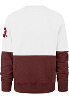 47 Temple Owls Mens White Rush House Gibson Long Sleeve Fashion Sweatshirt