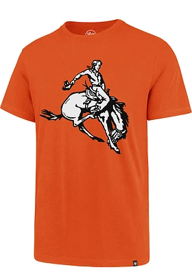 47 Oklahoma State Cowboys Imprint Super Rival Short Sleeve Fashion T Shirt